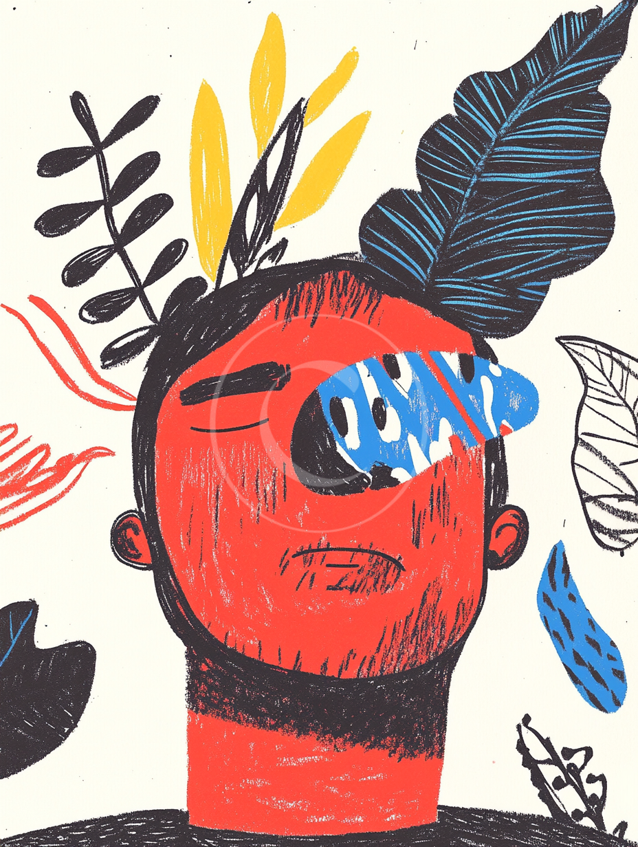 Sardinata — No. 0001 — Œuvre originale de l'artiste Alex Antuna